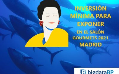 INVERSIÓN MÍNIMA PARA EXPONER EN SALÓN GOURMETS DE MADRID