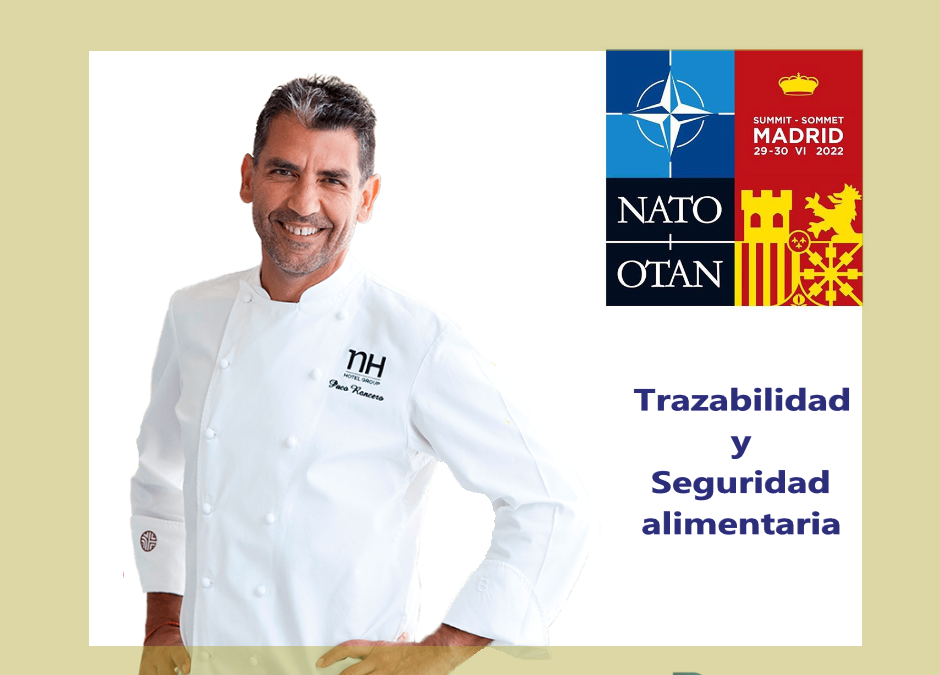 En la cumbre de la OTAN, Paco Roncero, apostó por pescados
